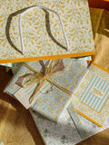 re:mused studio - Capri Gift Wrap Sheet - Double Sided: Roll of 3 Sheets
