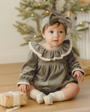 Quincy Mae Wendy Romper ~ Forest