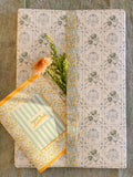 re:mused studio - Capri Gift Wrap Sheet - Double Sided: Roll of 3 Sheets