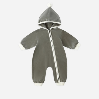 Quincy Mae Zip Jumpsuit ~ Forest