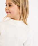 Oso & Me Frank T-Neck ~ Vanilla Piping