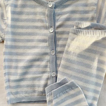Konges Venti Knit Cardigan ~ Gray Dawn