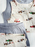 Konges Basic 2 Pack Boy Boxers ~ Grand Prix