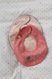 Konges Basic 2 Pack Bibs ~ Coeur/Teddy