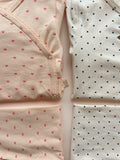 Konges Newborn Onesie ~ Blue Dot