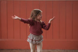 Little Cottons Frilly Poppy Bloomers ~ Cottage Floral