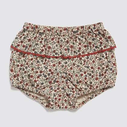 Little Cottons Frilly Poppy Bloomers ~ Cottage Floral
