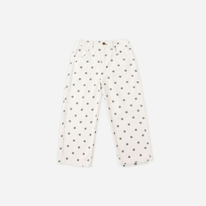 Rylee & Cru Straight Leg Pant ~ Mini Daisy