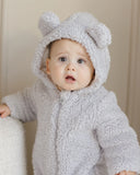 Quincy Mae Bear Jumpsuit ~ Frost