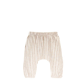 Go Gently Nation Woven Baby Pant ~ Fennel Stripe