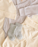 Quincy Mae Fuzzy Socks ~ Fog