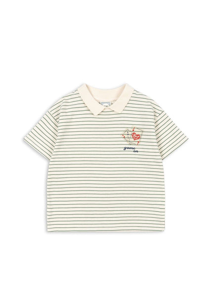 Konges Rosie H-W Gameon Top GOTS ~ Terra Stripe