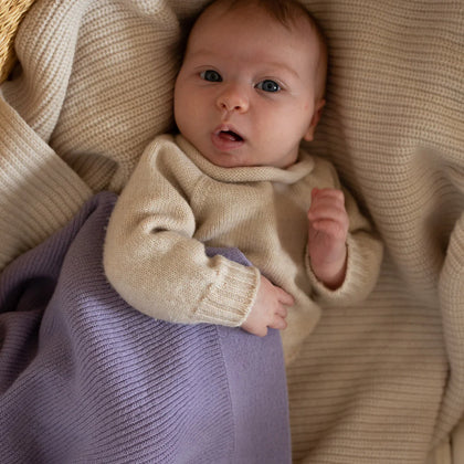 Hvid Sweater Georgette ~ Cream