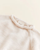 Hvid Sweater Georgette ~ Cream