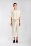 Micaela Greg Cream Georgia Skirt