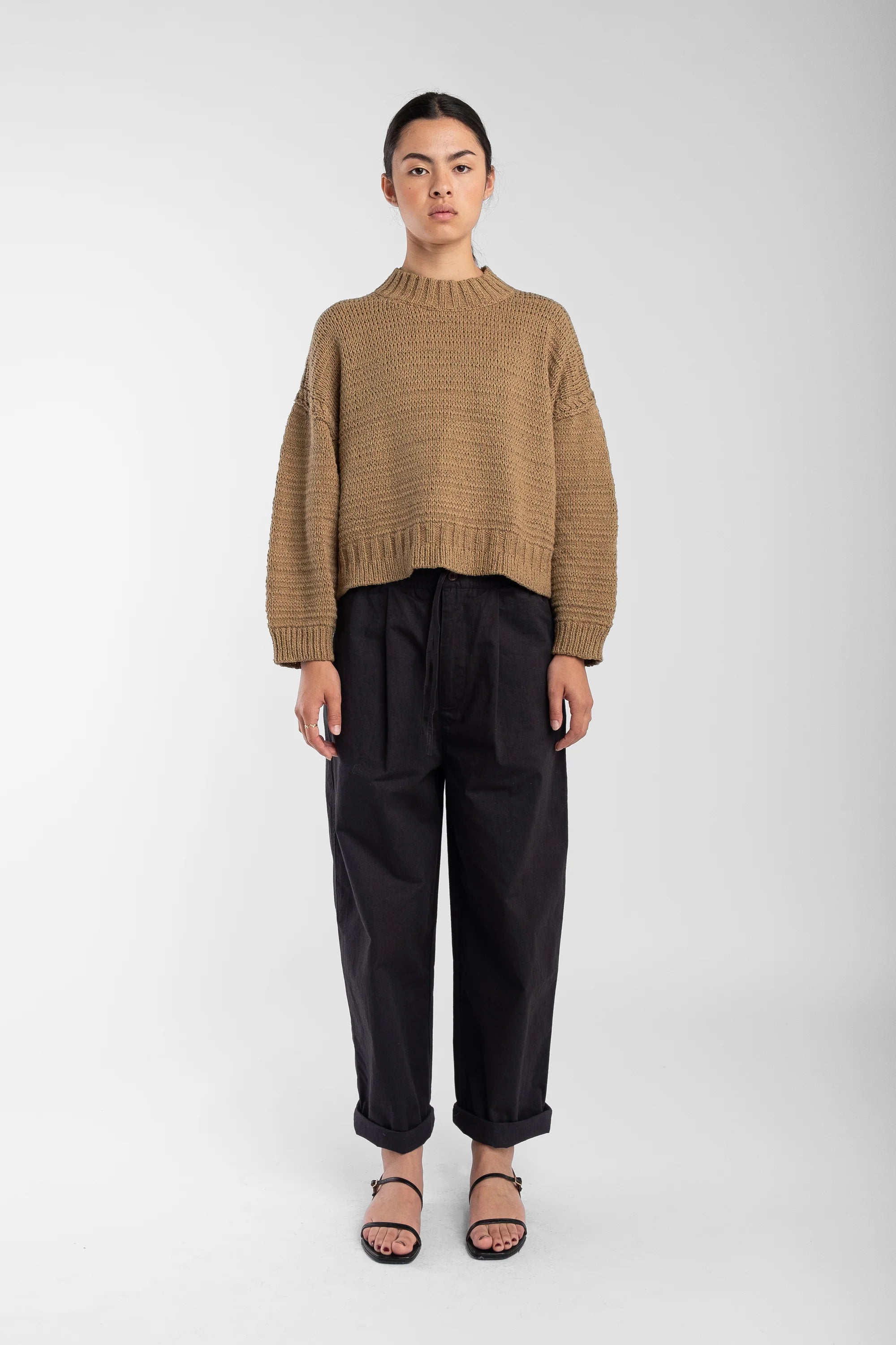 micaela greg ニット Micaela Greg Mesh Tee — Alma Mercantile