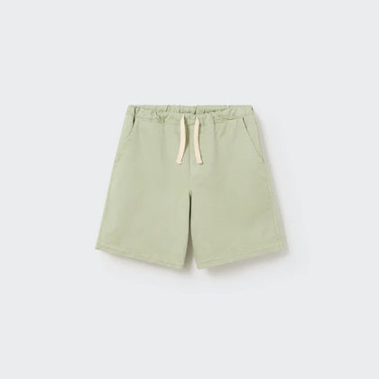Cozmo Light Twill Bermuda Shorts ~ Frosty Green