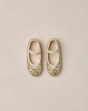 Noralee Ballet Flats ~ Gold Sparkle