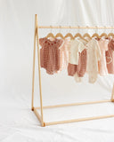 Quincy Mae Lenore Romper ~ Red Gingham