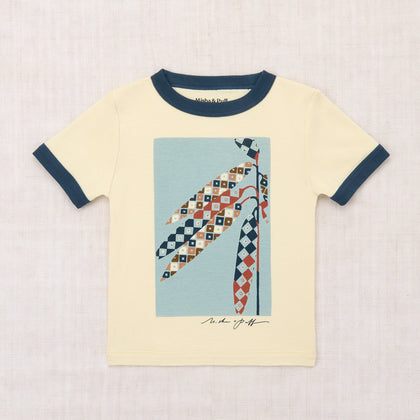 Misha & Puff Harvest Ringer Tee ~ Shortbread