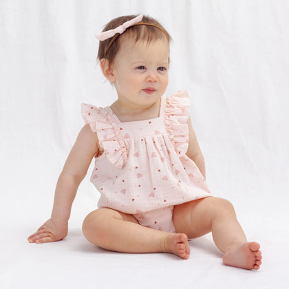 Quincy Mae Little Knot Headband ~ Petal