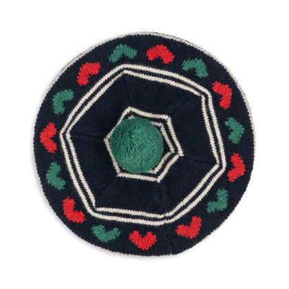 Konges Belou Knit Beret ~ Hearts
