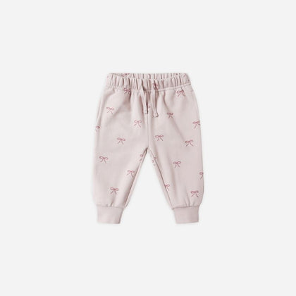 Quincy Mae Relaxed Fleece Sweatpant ~ Hearts