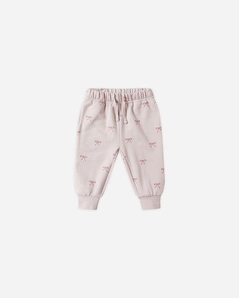 Quincy Mae Relaxed Fleece Sweatpant ~ Hearts