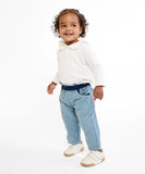 Oso & Me Hen Baby Shirt ~ Vanilla Piping