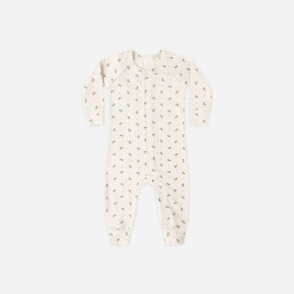 Quincy Mae Pointelle Long John ~ Holly Berry