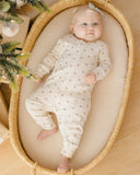 Quincy Mae Pointelle Long John ~ Holly Berry