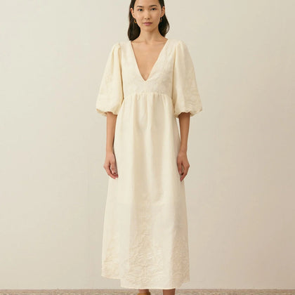 Louise Misha Women's Ilana Dress ~ Cream