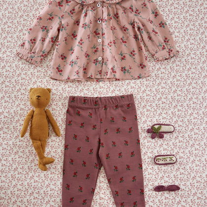 Emile at Ida Legging ~ Poppy Violine