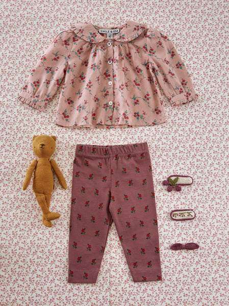 Emile at Ida Legging ~ Poppy Violine
