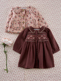 Emile at Ida Smocked Dress ~ Violine