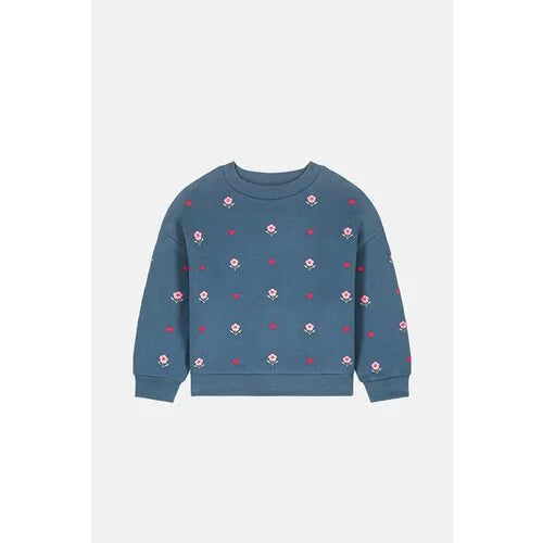 Louise Misha Rosalia Sweatshirt ~ Blue Primrose Lake