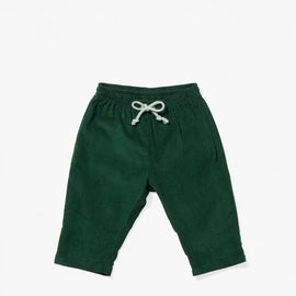 Oso & Me Baby Bowie Pant ~ Forest Corduroy