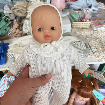 Minikane Garance Baby Doll with Camille Onesie & Bonnet