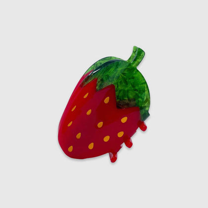 Midi Strawberry Hair Claw