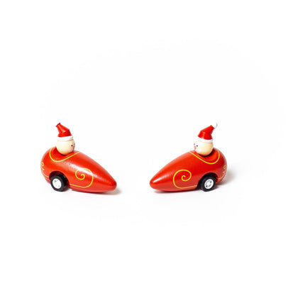 Pull Back Santa Sleigh