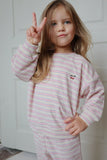 Konges Itty Sweat Shirt ~ Lolly Stripe