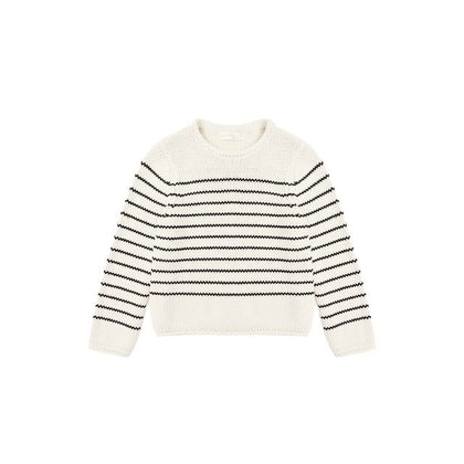 Rylee + Cru Jacques Sweater ~ Black Stripe