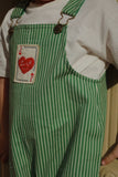 Konges Rosie H-W Jack Overalls GOTS ~ Stripe Eden