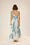 Natalie Martin Jasmine Maxi- Coral Wave Sky