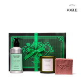 Flamingo Estate Jasmine Damask Rose Bathroom Set