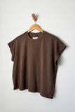 Le Bon Shoppe Jeanne Tee ~ Chocolate