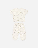 Quincy Mae Jersey Tee + Pant Set ~ Race car