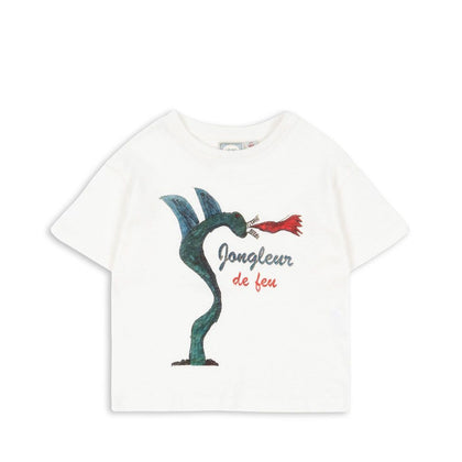 Konges Rosie H-W Jongleur Tee OCS ~ Antique White