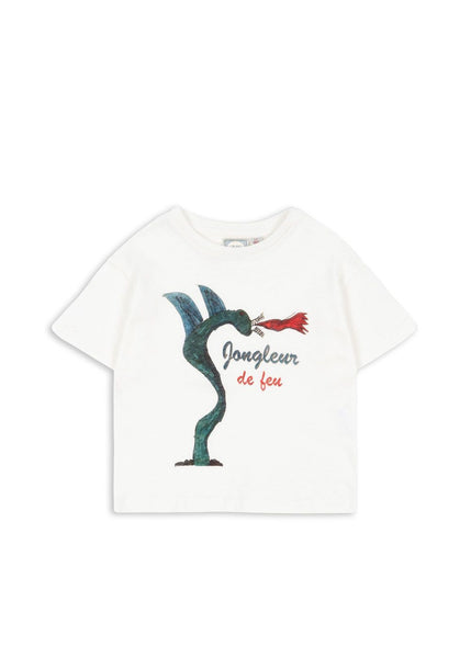 Konges Rosie H-W Jongleur Tee OCS ~ Antique White