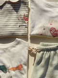 Konges Rosie H-W Jongleur Tee OCS ~ Antique White
